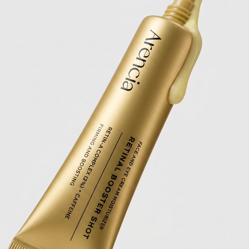 Retinal Booster Shot combining next-generation retinal with caffeine, ectoin, and a ceramide barrier complex.