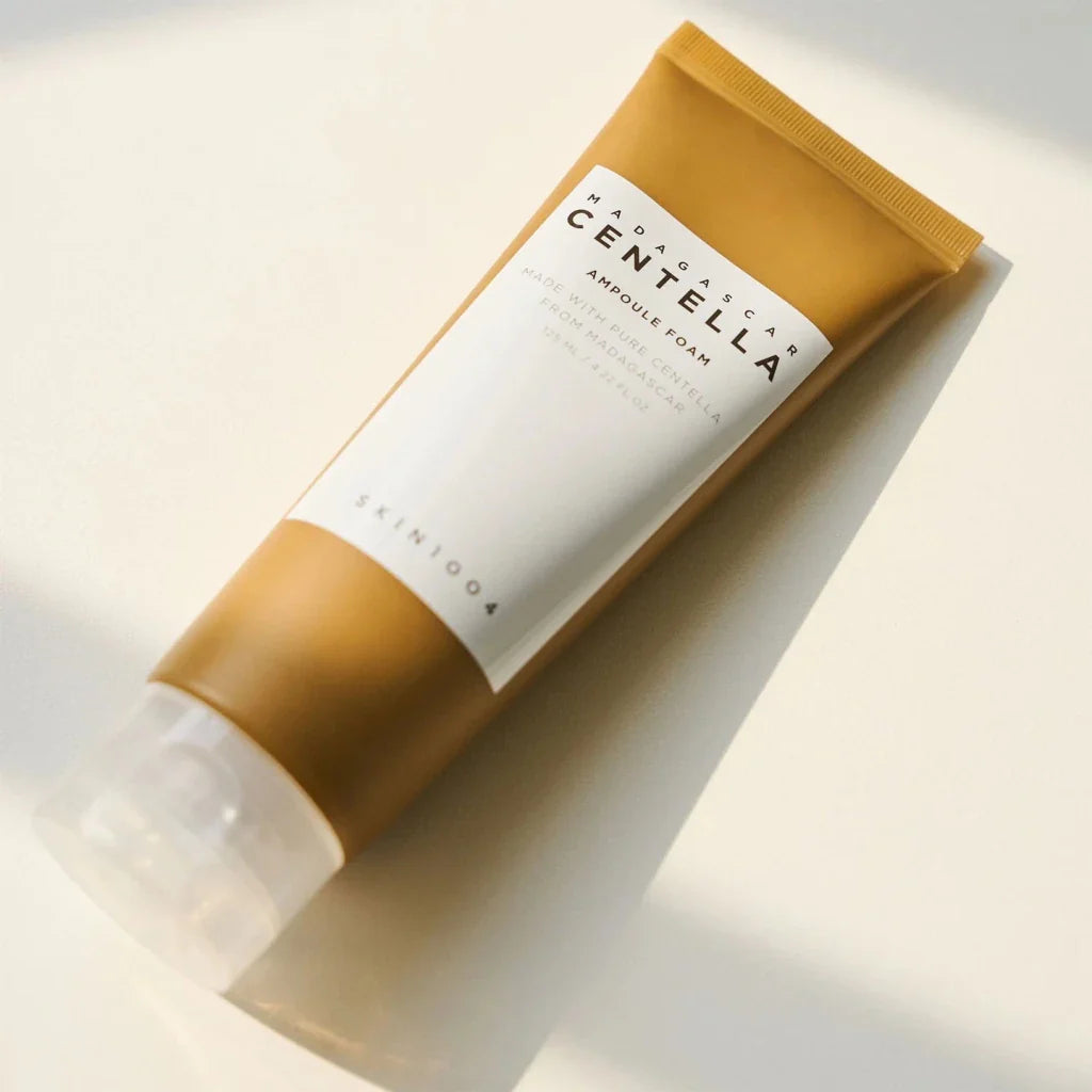 SKIN1004 Centella Ampoule Foam effectively removing makeup, impurities, and fine dust particles.