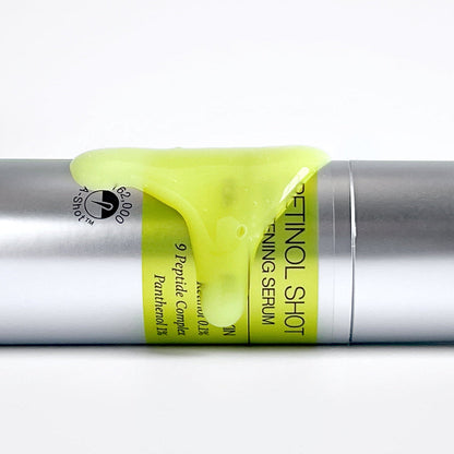 Celimax Vita A Retinol Shot Serum soothing and hydrating the skin with panthenol.