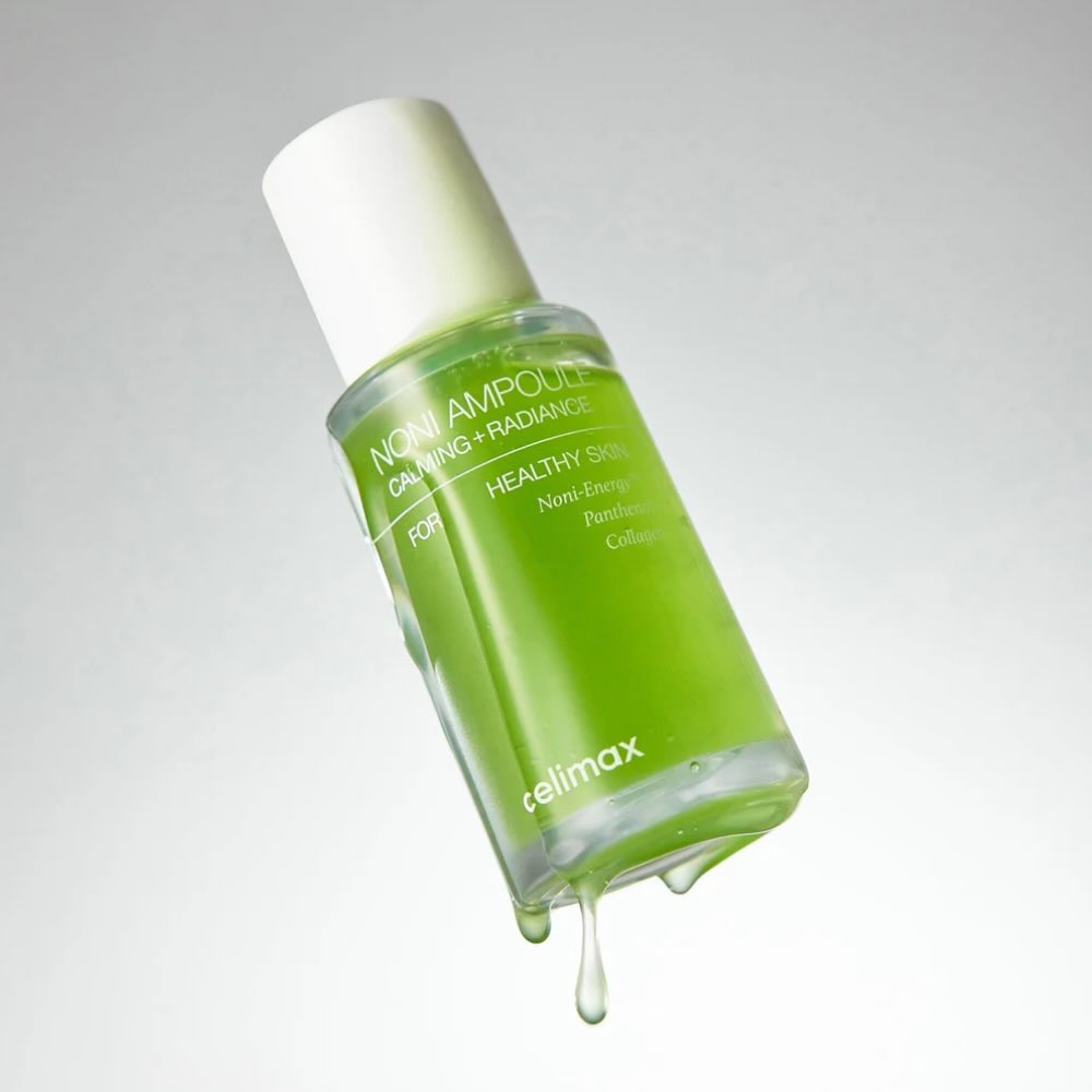 Celimax Noni Energy Ampoule delivering intensive nutritional support with superfood noni extract.