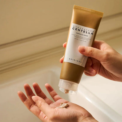 SKIN1004 Centella Ampoule Foam soothing and helping to maintain skin balance with centella asiatica extract.