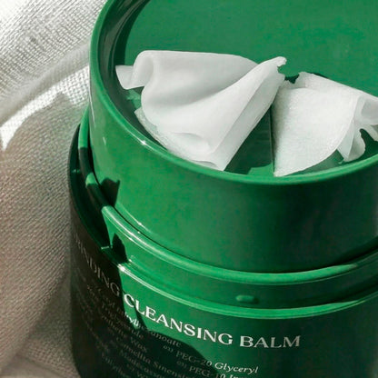 Pure Grinding Cleansing Balm transforming into a silky oil to effortlessly dissolve makeup and sunscreen.