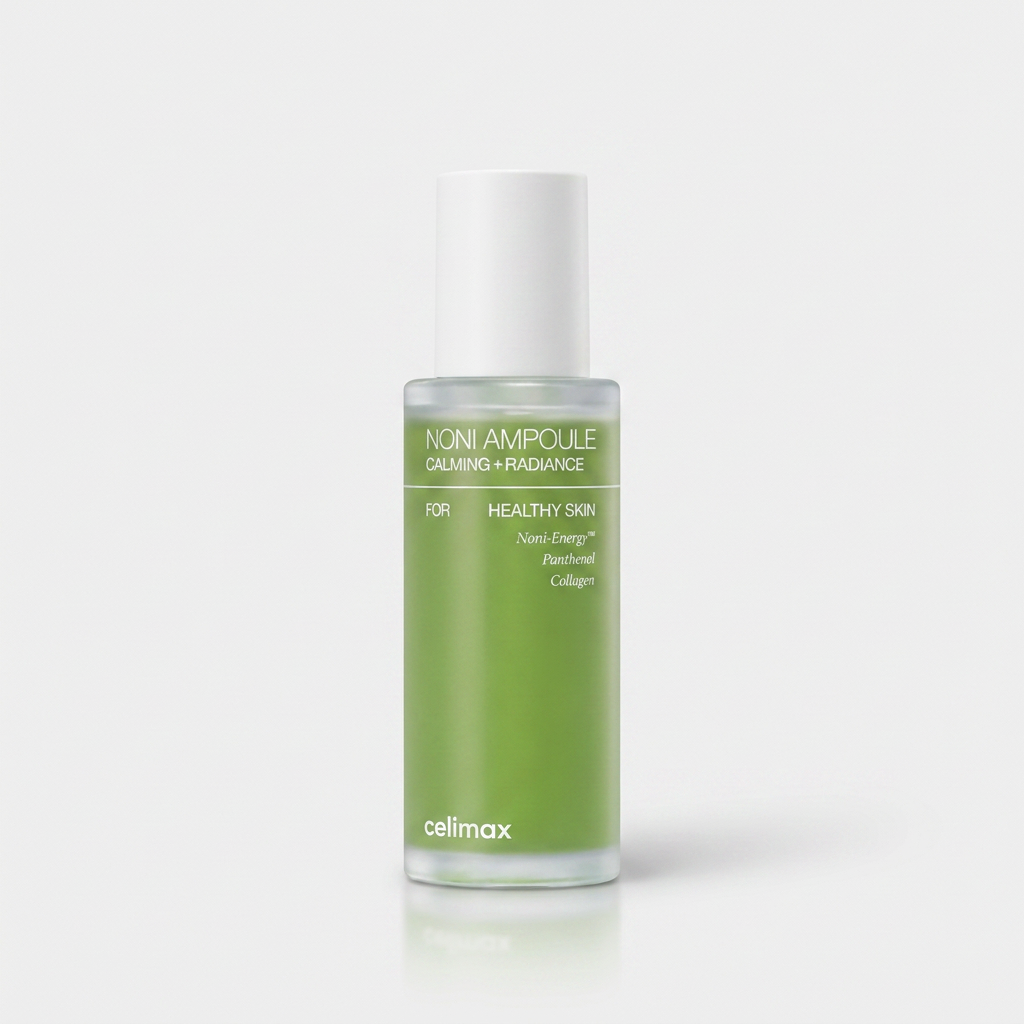 Celimax Noni Energy Ampoule revitalising dull, tired, and fatigued skin.