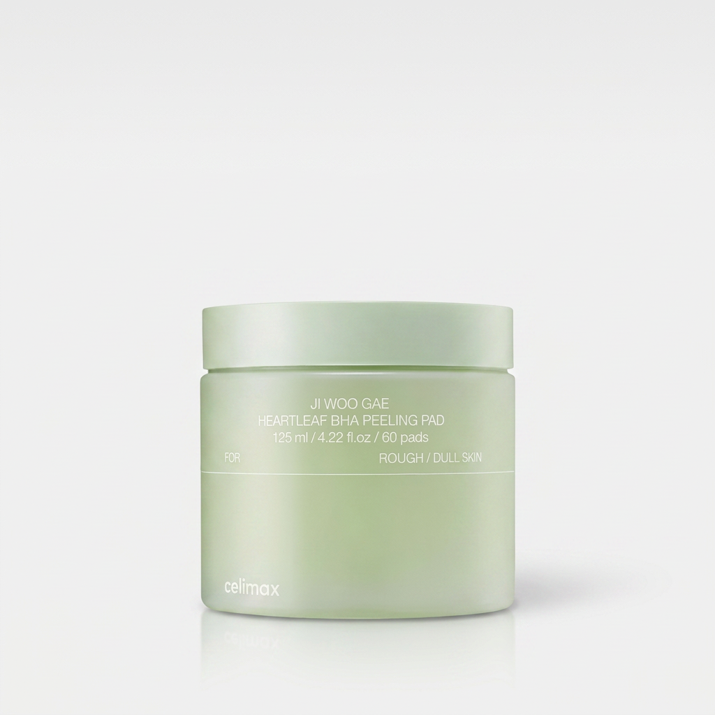 Celimax Heartleaf BHA Exfoliating Pads cleansing, exfoliating, and refining the skin.