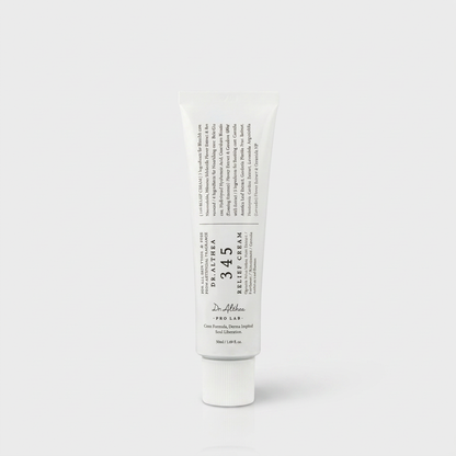 345 Relief Cream Ver.2 calming, hydrating, and rebalancing acne-prone and sensitive skin.