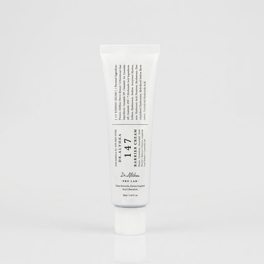 Barrier 147 Cream deeply hydrating, protecting, and strengthening the skin.