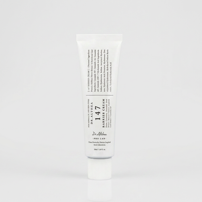 Barrier 147 Cream deeply hydrating, protecting, and strengthening the skin.