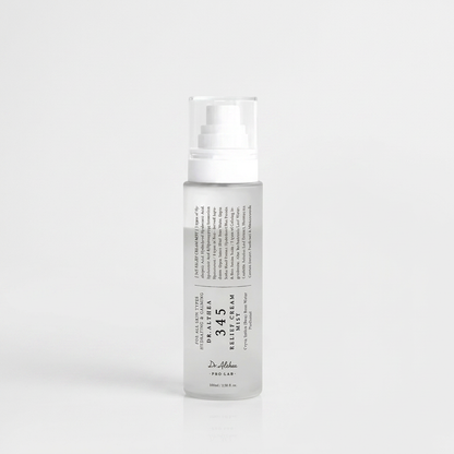 345 Relief Cream Mist instantly refreshing, hydrating, and soothing the skin.