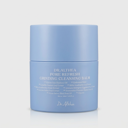 Refreshing Pore Exfoliating Cleansing Balm deeply cleansing, purifying, and refreshing the skin.