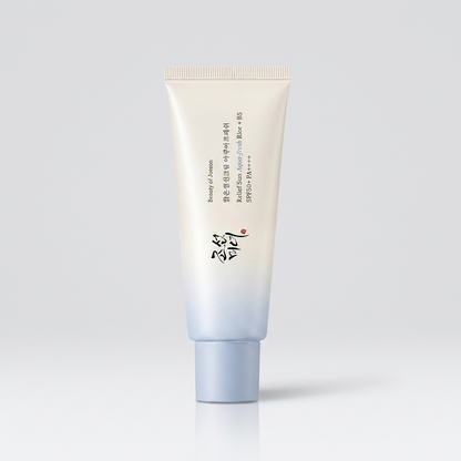 Beauty of Joseon Rice & Vitamin B5 Sunscreen SPF50+ PA++++ keeping the skin protected, hydrated, and comfortable all day.