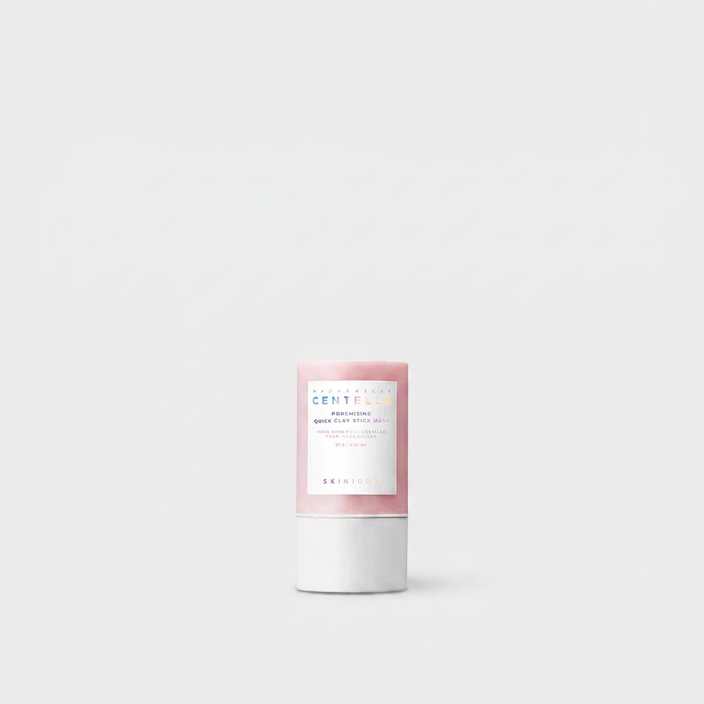 Clay Stick Mask minimising pores, controlling shine, and deeply cleansing the skin.