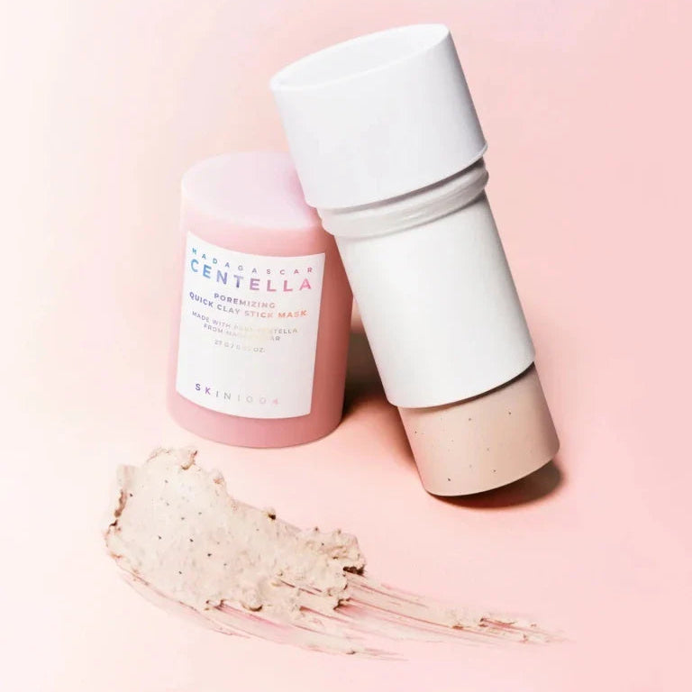 Clay Stick Mask allowing precise and even application directly onto the skin without tools.