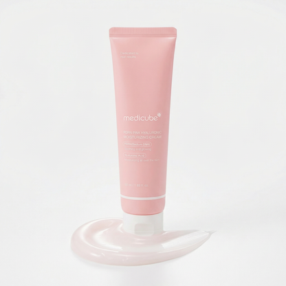 Medicube PDRN Pink Peptide Face Cream improving skin elasticity and overall vitality with daily use.